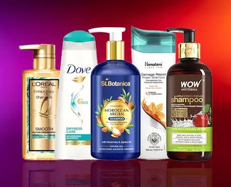 SAMPOO & HAIR COLOUR