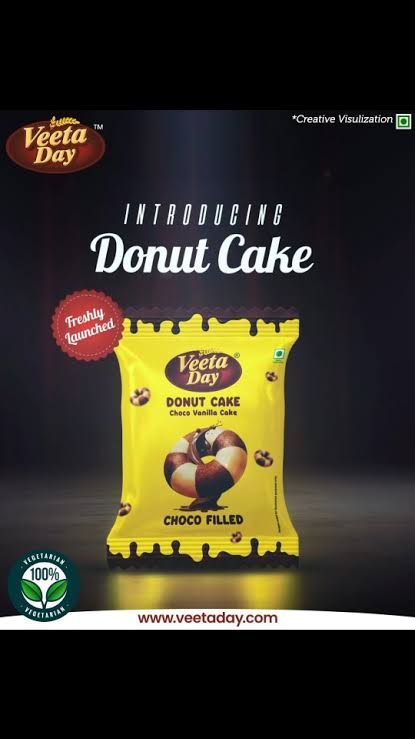 VEETA DAY DONUT CAKE(COCO VANILLA CAKE)