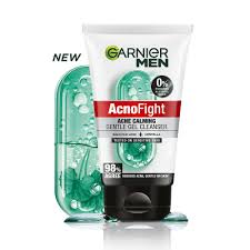 GARNIER MENS ACNO FIGHT ACNE CALMING FACE WASH