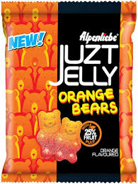 JUST JELLY ORANGE BEARS