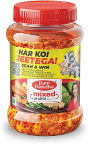 RAM BANDHU MIXED PICKLE 200GM