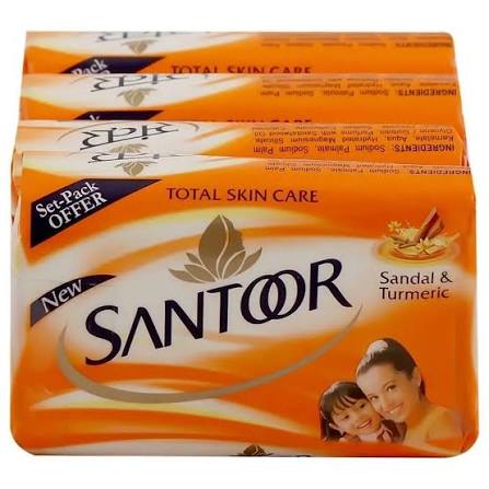 SANTOOR SANDAL SOAP 75GX4PS