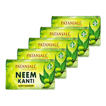 PATANJALI NEEM SOAP 75GX5PC